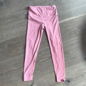 blush pink leggings